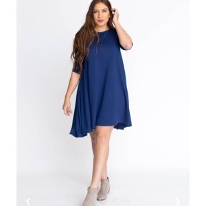 Agnes & Dora 3/4 Sleeve French Terry Navy